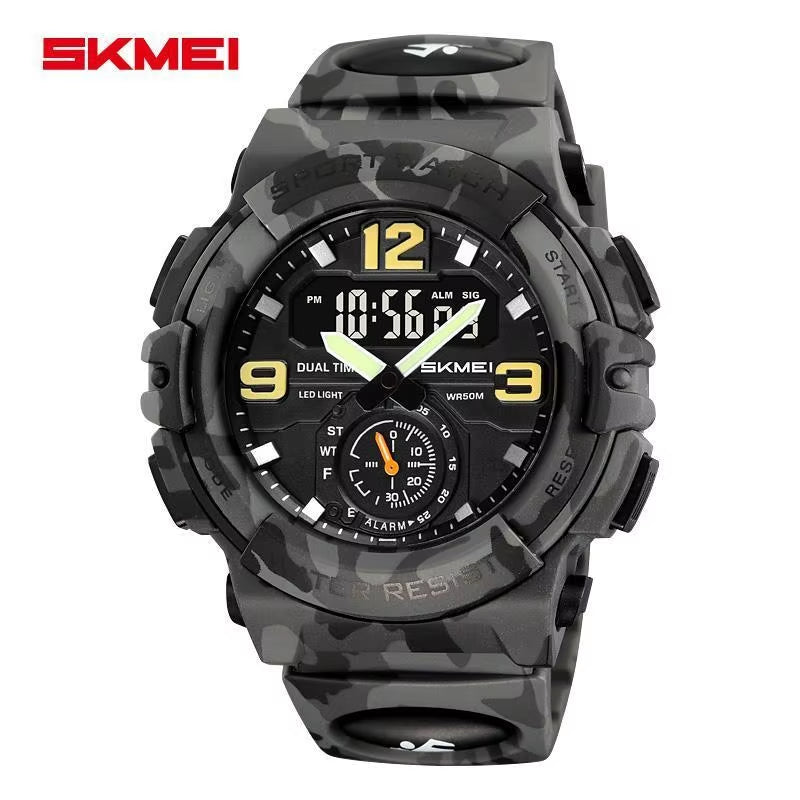 Digital Electronic Large Dial Watch Fashion Sport Watches for Men Waterproof Quartz Wristwatch Alarm Clock Horloges Mannen