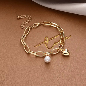 New Korean Fashion Elegant Inlaid Rhinestone Bracelets Yellow Flower Charm Bracelet for Women Gold Color Luxury Jewelry Gifts