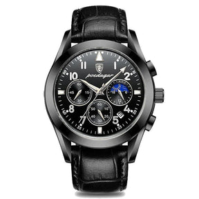 Men Watch New Top Brand Luxury Waterproof Luminous Sport Wristwatch Quartz Military Genuine Leather Relogio Masculino