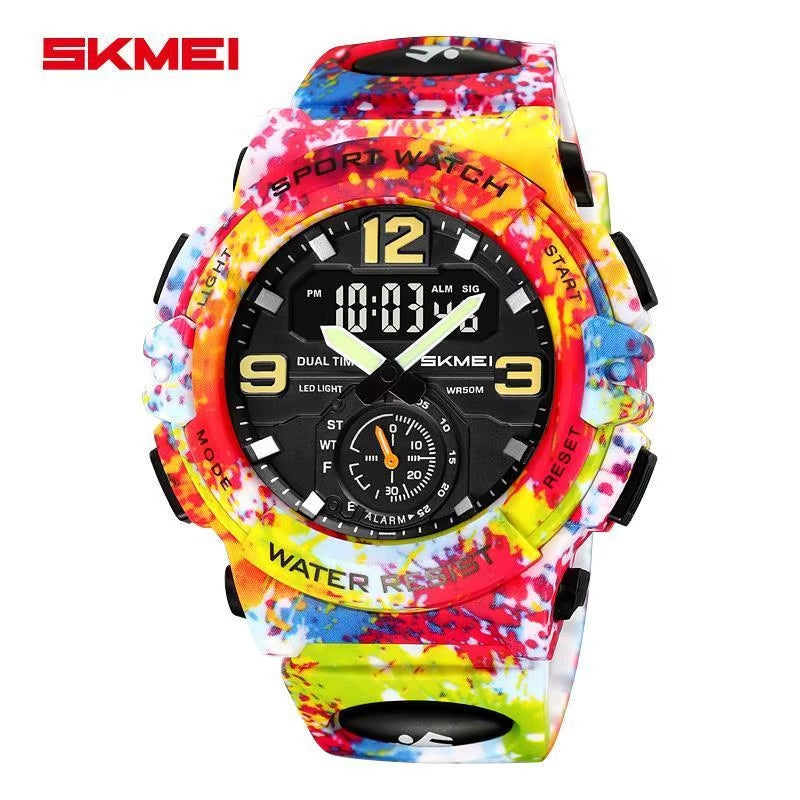 Digital Electronic Large Dial Watch Fashion Sport Watches for Men Waterproof Quartz Wristwatch Alarm Clock Horloges Mannen