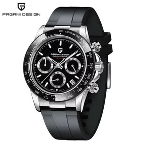 40Mm New V2  Men'S Quartz Watches Sapphire Retro Chronograph Stainless Steel Waterproof Watch Men Relogio Masculino