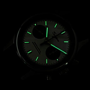 40Mm Men Army Watch 1963 Pilot Mechanical  Panda Wristwatch Sapphire Air Force Watches Chronograph Official St1901Movement