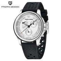Man Watch 40Mm Japan TMI VH88 Movt Sapphire Crystal Calendar 24 Hours 100M Waterproof Quartz Wristwatch Reloj Homb