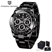 40Mm New V2  Men'S Quartz Watches Sapphire Retro Chronograph Stainless Steel Waterproof Watch Men Relogio Masculino