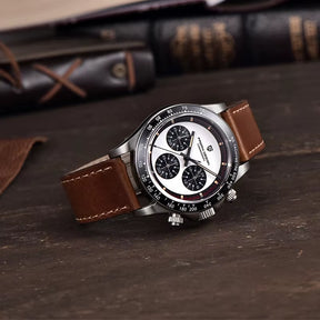 V2 40MM Classic Watch for Men Luxury Sapphire Glass Multi-Function Chronograph Business Men'S Quartz Watches