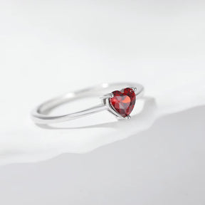 A Light Luxury, Gorgeous, Shiny, High-End Temperament, Classic Love Zircon 925 Sterling Silver Japanese and Korean French Exquis